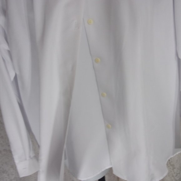 Anna Bright White Portrait Collar L/S Top Blouse NWOT Size XL - Picture 2 of 5